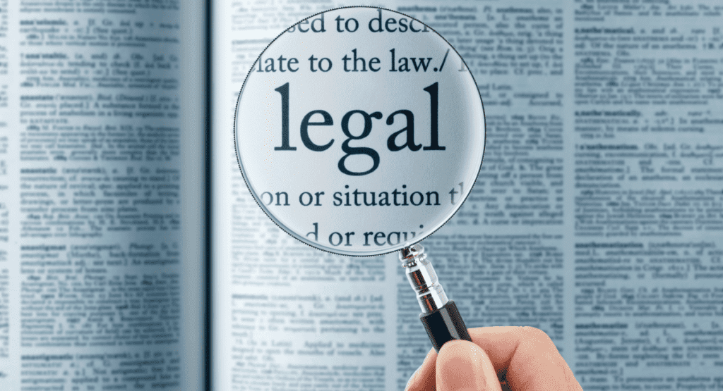 legal scope