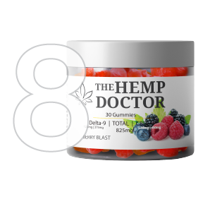 #8 - D9/CBD Daytime Gummies by The Hemp Doctor