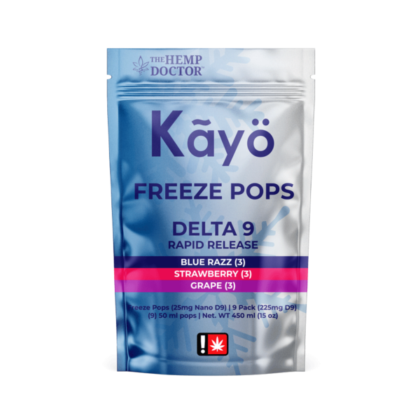 25MG THC Freeze Pops | Kayo Rapid Release