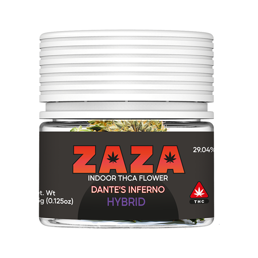 Native mock DANTES INFERNO ZAZA 3.5G CB SP JAR FRONT