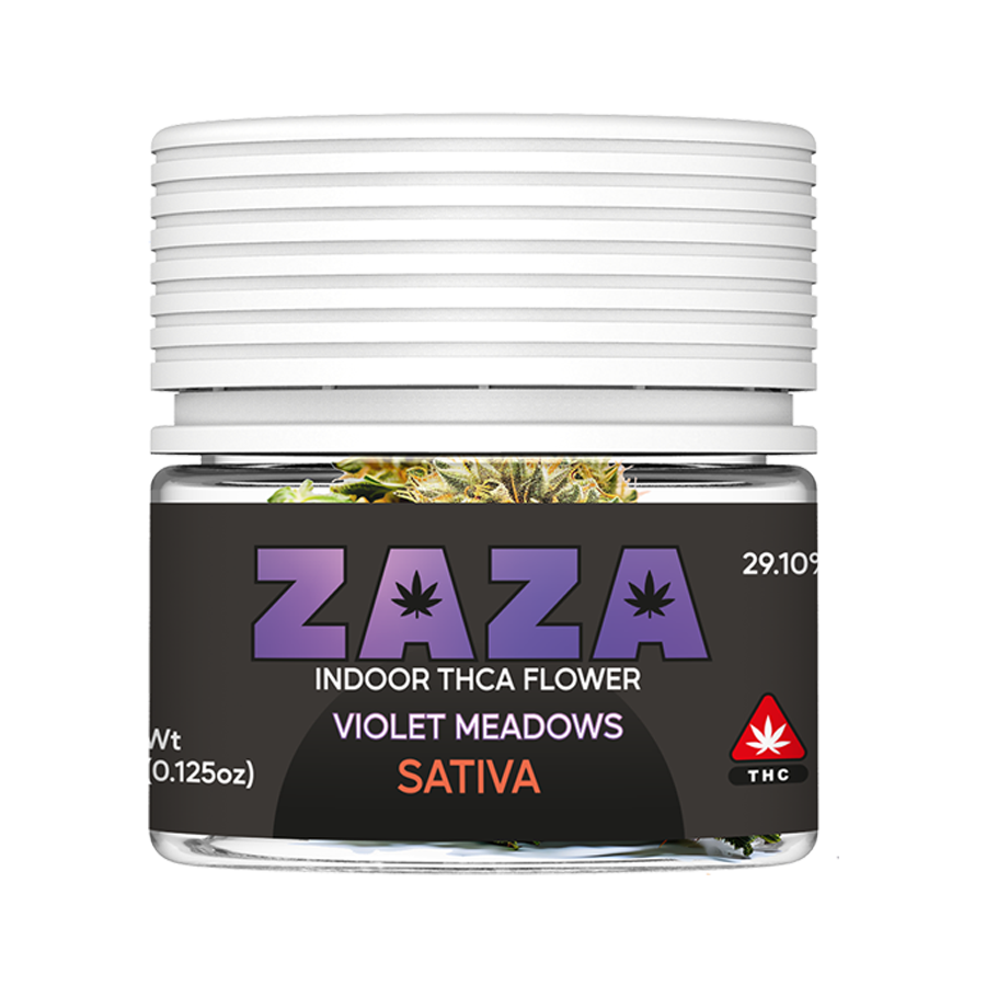 Native mock VIOLET MEADOWS ZAZA 3.5G CB SP JAR Front