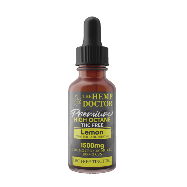 THC Free High Octane CBD Tinctures