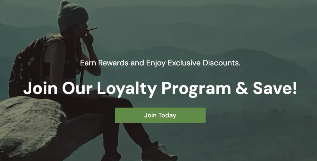 A loyalty rewards banner campaign by The Hemp Doctor