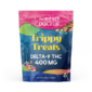 Front packaging for 400mg D9 Trippy Treat by The Hemp Doctor