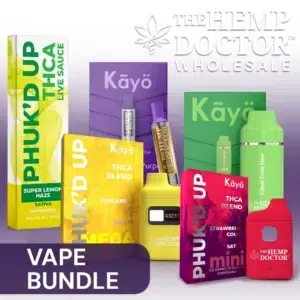 Vape bundle image, group image of vapes included in bundle