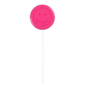 Single Lifted Lollipop - (Unwrapped) Watermelon Flavor