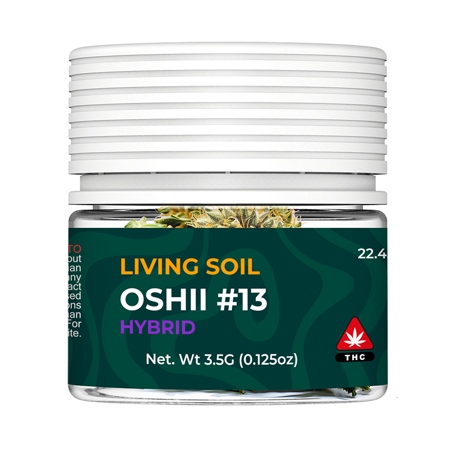 mock OSHII 13 Living soil 3.5G CB SP JAR FRONT